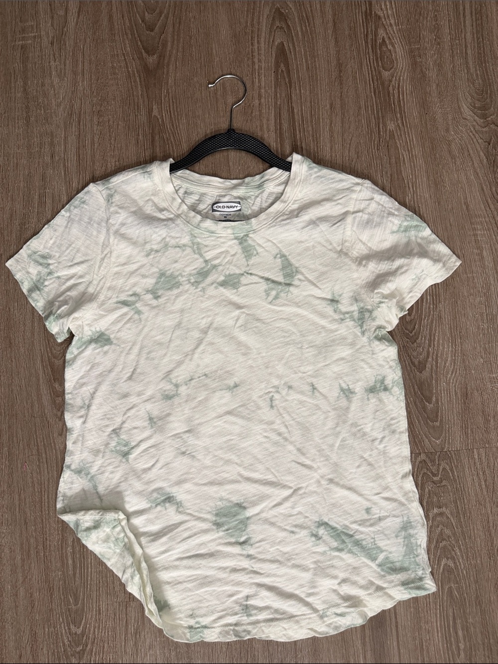 Green tie dye everywear tee